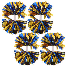4St Vrolijke Cheer Pom Poms Met Ergonomisch Handvat Voor Cheerleaders