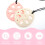 2Pcs Silicone Infant Teethers Pink Soft Molar Teether for Daily Use 11