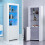 High Gloss White Tall Display Cabinet with Storage - Versatile Sideboard Cupboard 2