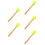 5Pcs Wooden Handle Drumsticks For School Marching Band Performances 7