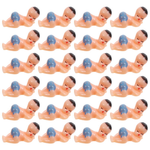 Small Babies Dolls Pp Plastic Multi Colored 50pcs 1in