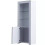 High Gloss White Tall Display Cabinet with Storage - Versatile Sideboard Cupboard 10