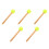5Pcs Wooden Handle Drumsticks For School Marching Band Performances 6