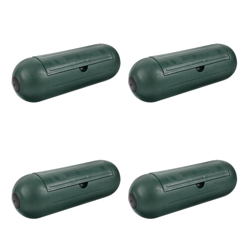 4 Pcs Earrings Organizer Socket Protection Box Weatherproof Cable 1