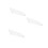 3Pcs Clear Acrylic Keyboard Covers Waterproof Dustproof Protective Lid 4