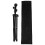 2Sets Black Metal Tripod Drum Rack Durable Practice Snare Drum Holder 2