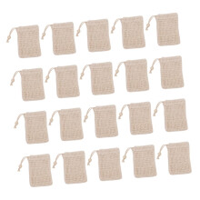 20pcs Drawstring Mesh Soap Saver Bag for Bath, Reusable Foaming Pouch with Quick Drying Design