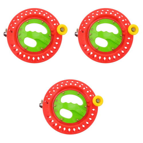 3pcs Handle Reel Wire Rack Outdoor Abs 2