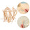 1Set Compact Khaki Bamboo Zen Garden Rake Set for Tabletop Relaxation 9