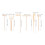 1Set Compact Khaki Bamboo Zen Garden Rake Set for Tabletop Relaxation 3
