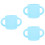 3St Baby Waterbeker Van Siliconen, , Trainingsbeker 6