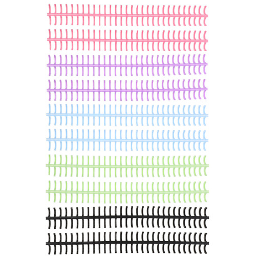 40St Duurzame Plastic Binderringen Voor Notebook En DIY Projecten