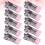 30St Multifunctionele Metalen Kledingclips Roze Antislip Winddicht 9