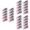 30St Multifunctionele Metalen Kledingclips Roze Antislip Winddicht 6