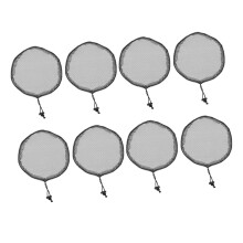 8pcs Breathable Mesh Wig Caps Elastic Stretch Fit for Wig Making Braids and Buns