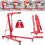 2 Ton Folding Hydraulic Engine Hoist Crane with Wheels 1