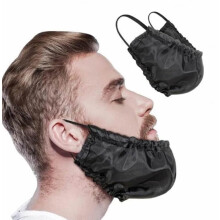 Waterproof Beard Cover Protector for Men, 2 Pack Beard Guard Bandana for Daily Use