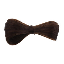 Hanfu Hair Bun Wig for Women Butterfly Bow Traditional Chinese Hair Accessories for Wedding Party