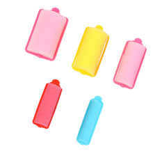 Sponge Hair Rollers Soft No Heat Curlers for Natural Hair Sleeping Use Lightweight Travel Set