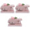 3Stk Runder Papierstanzer Pink Ergonomisch Für Zuhause 4