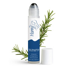 Rosemary Hair Growth Serum Roll On with Ginger and Aloe Vera – Strengthens Roots, Reduces Hair Fall, Paraben and Sulfate , 25ml