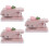3Stk Runder Papierstanzer Pink Ergonomisch Für Zuhause 8
