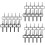 30Stk Hundekotbeutelhalter Robuste Clips Für 6