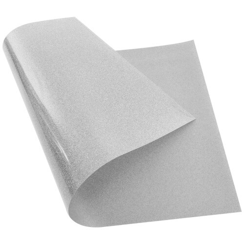 Silber Bügelfolie Mit 3D- Für Und Bastelbedarf