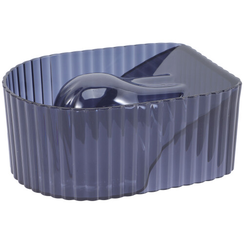 2Stk Maniküre Einweichschalen Blau Acryl Nagellack