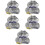 5 Pcs Deep Conditioner Cap Tin Foil Caps For Hair Processing Color 8