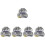5 Pcs Deep Conditioner Cap Tin Foil Caps For Hair Processing Color 6