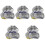 5 Pcs Deep Conditioner Cap Tin Foil Caps For Hair Processing Color 4