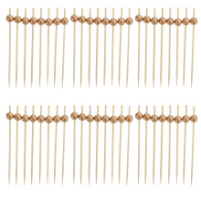 500Stk Wiederverwendbare Cocktail Picks Holz Bunt Für Getränke