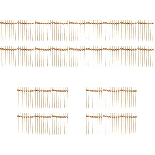 500Stk Wiederverwendbare Cocktail Picks Holz Bunt Für Getränke 2