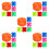30Pcs Six-Sided Agility Balls Assorted Color for Reaction Training 3