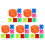 30Pcs Six-Sided Agility Balls Assorted Color for Reaction Training 8
