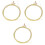 3Stk Gitarrensaite Stahl Bronzedraht Beige 3