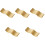 5Stk Essstäbchenhalter Gold Robust Für Gabel Löffel Zuhause 4