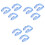 9Pièces Clip Tpe Protection Confortable Pour Piscine 3