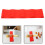 6Pièces Présentoir Vin Silicone Rouge Moderne Pour Bar Maison 9
