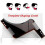 2PCS Beard Shaping Tool and Styling Comb for Men, Precision Line Up and Trimming Guide 2