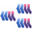 6Paires Coton Tie-Dye Multicolores 5