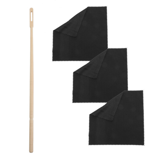 3Ensembles Ensemble Nettoyage Flûte Et Saxophone Chiffon Coloré Durable 1