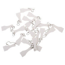 20Pièces Mini Grattoirs Plastique Vert Pour Décoration