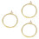 3Stk Gitarrensaite Stahl Bronzedraht Beige 6