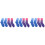 6Paires Coton Tie-Dye Multicolores 4