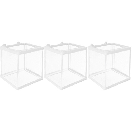 3Pièces Aquarium Séparation Protection Petit 2
