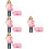 4Pièces De Danse Rose À Poignées Pour Enfants 7