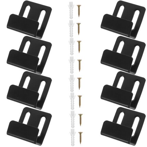 5 Pcs Mirror Support Brackets Heavy Duty Holder Wall Mounted Hangers 1