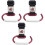 3Pièces Crochets - Poussette Accessoires Rouge 2